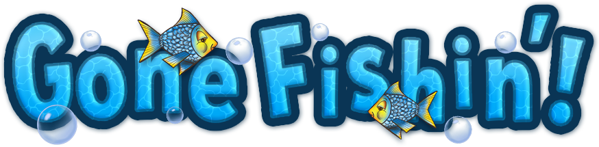 Gone Fishin! Logo